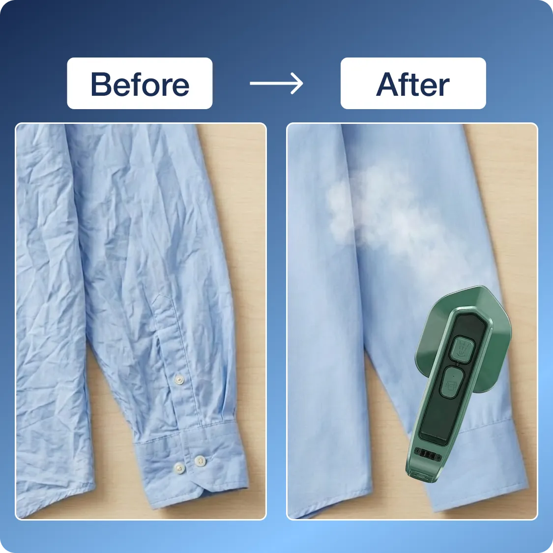  Portable Steam Iron – 2-in-1 Travel Garment Steamer | ALVENZA - Detail 8