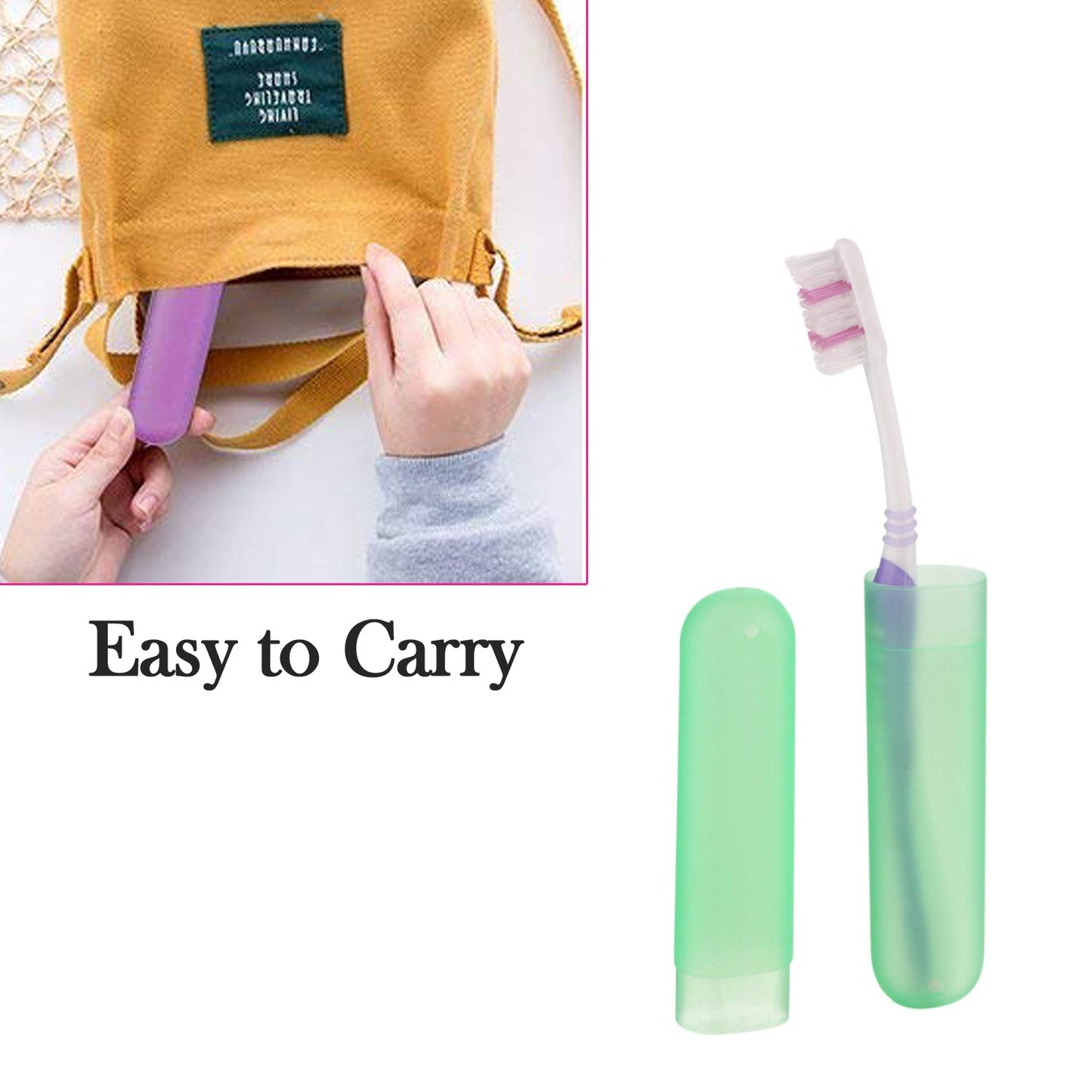  Travel Toothbrush Covers – 6pc Anti-Bacterial Set | ALVENZA - Detail 8