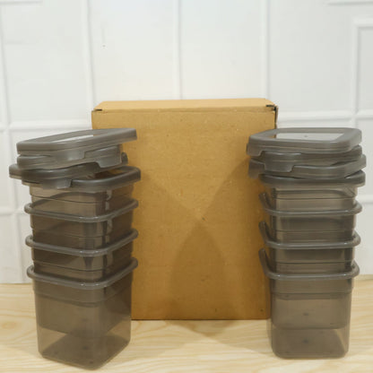  Plastic Food Storage Container Set 700ml Airtight Pantry Jars (8 Pc Set) - Detail 9