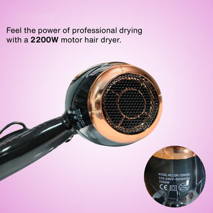  Professional Hair Dryer – Quick Drying with Concentrator Nozzle - Detail 9