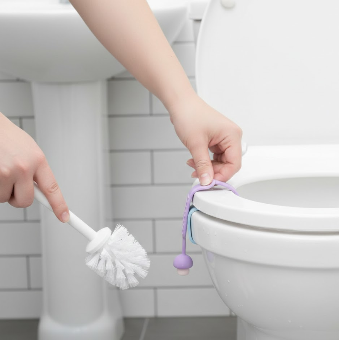  Toilet Seat Lifter – Hygienic Silicone Grip for Bathroom | ALVENZA - Detail 9