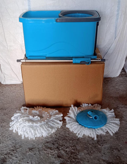  Spin Mop with Wheels & Large Bucket – Effortless Cleaning | ALVENZA - Detail 9