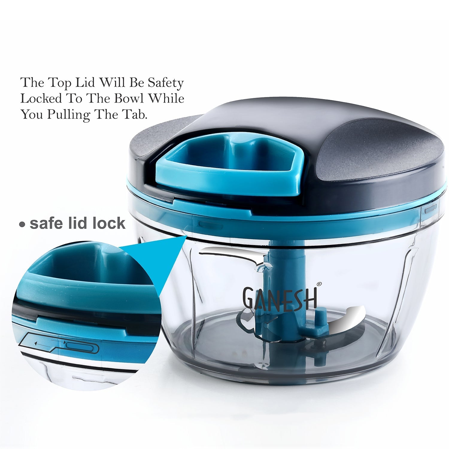  Hand Chopper 470ml – Tear-Free & Efficient | ALVENZA Wonder - Detail 9