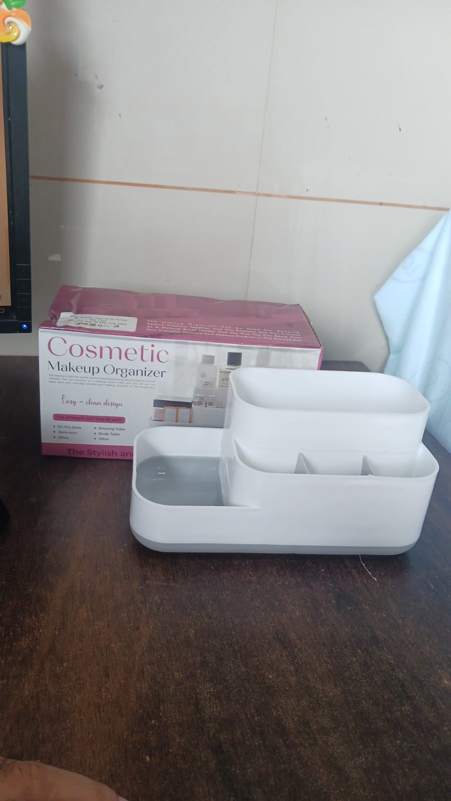  Cosmetic Makeup Organizer – Clear Vanity Storage | ALVENZA - Detail 9