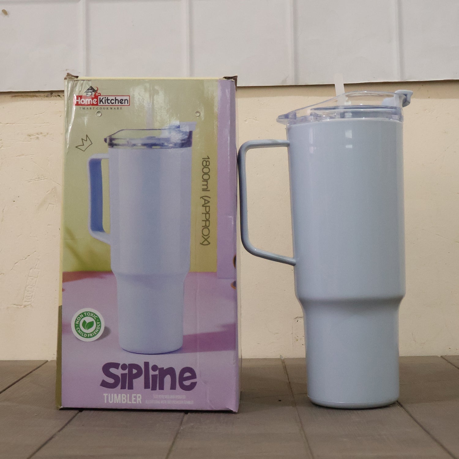  Travel Tumbler – Large 1800ml Capacity with Leak-resistant Lid - Detail 9