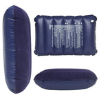  Inflatable Travel Pillow – Velvet Air Comfort (Blue) | ALVENZA - Detail 10