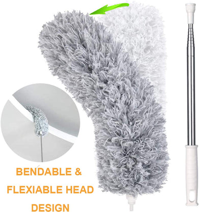  Microfiber Duster – 100-Inch Extendable Handle | ALVENZA - Detail 11