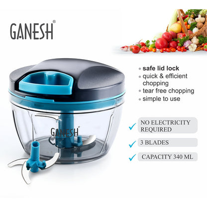  Hand Chopper 470ml – Tear-Free & Efficient | ALVENZA Wonder - Detail 11