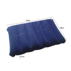  Inflatable Travel Pillow – Velvet Air Comfort (Blue) | ALVENZA - Detail 11