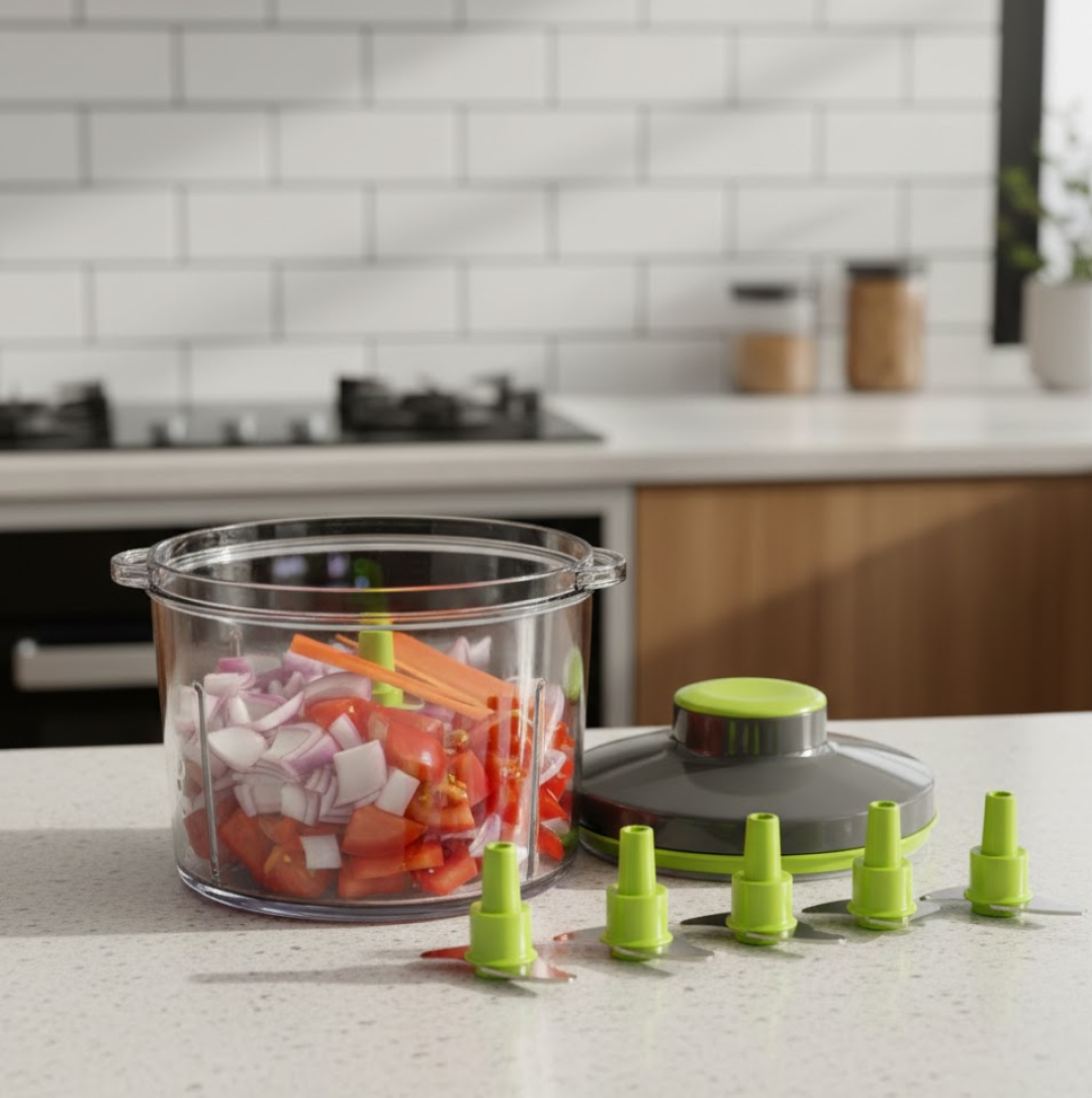  Master Chopper XL 900ml – 5 Stainless Steel Blades | ALVENZA - Detail 12