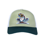 Breathable Green Mesh Cap – Unisex Adjustable Fashion Accessory