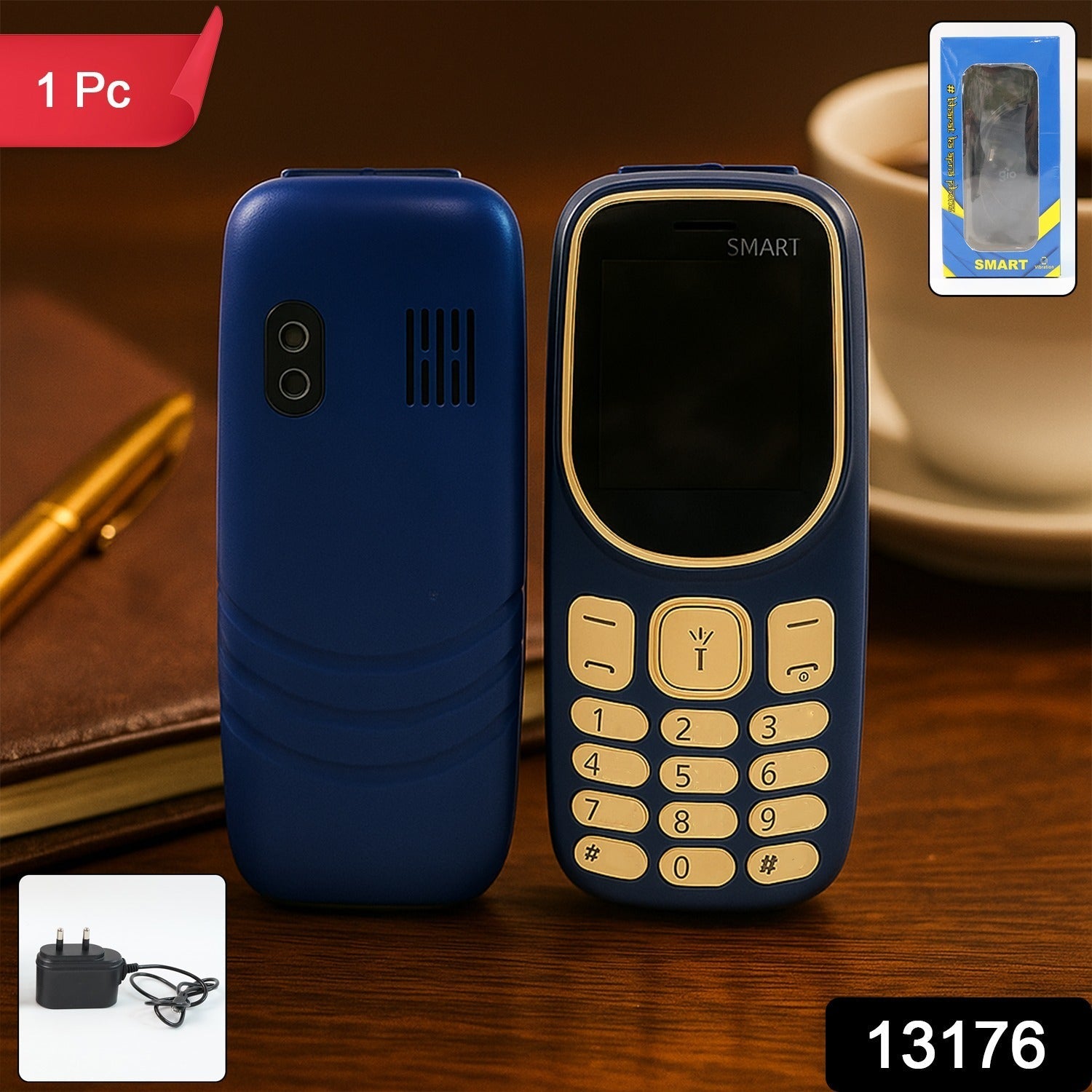 ALVENZA Keypad Feature Phone – Compact, Easy-Use Basic Mobile