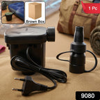 Electric Air Pump Fast Inflator & Deflator for Inflatables - Side View