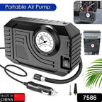 ALVENZA Portable Tire Inflator – 12V Air Compressor with Gauge | RaceVault