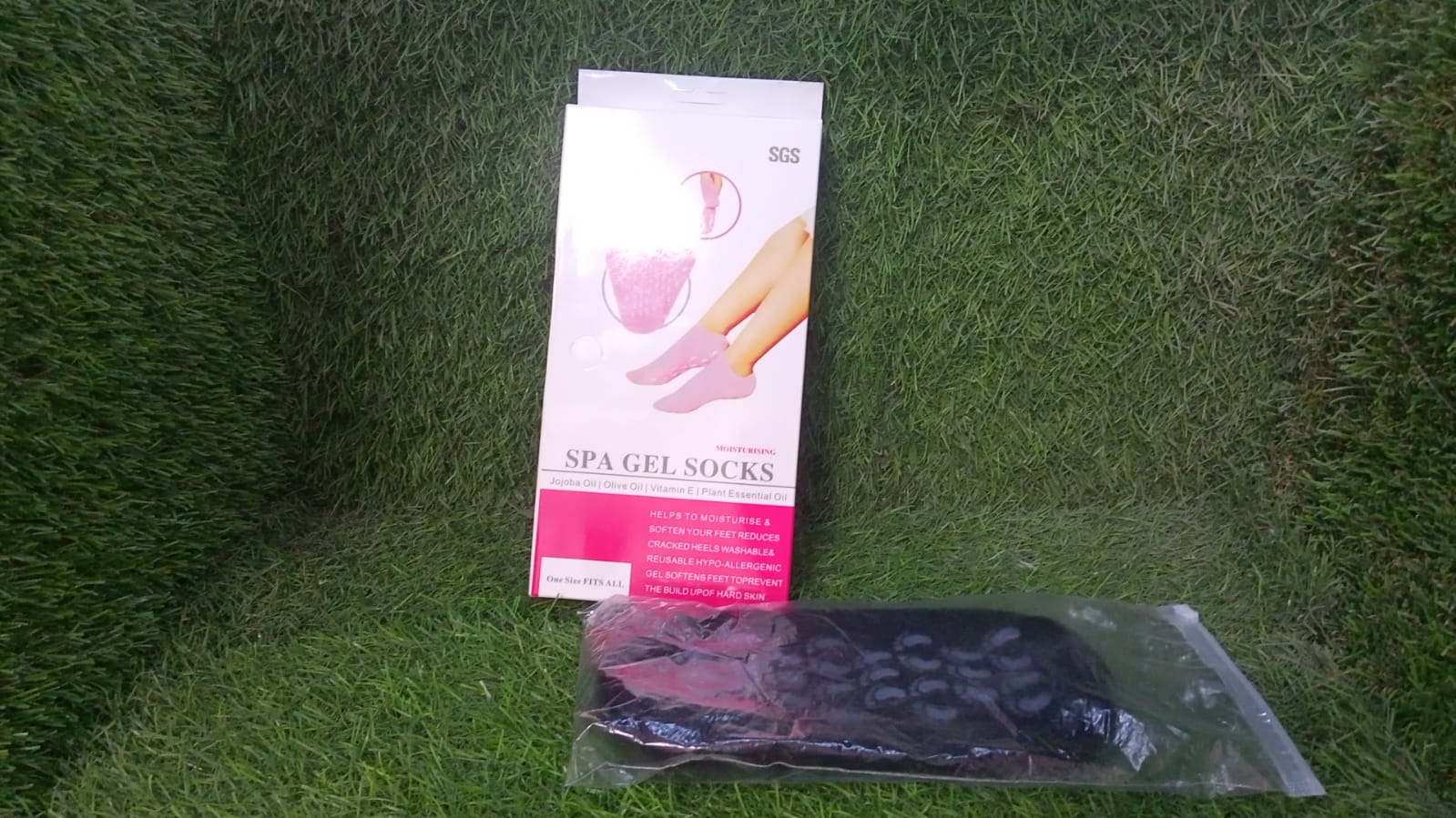 Silicone Moisturizing Feet Socks Gel – Softens & Hydrates Dry Heels