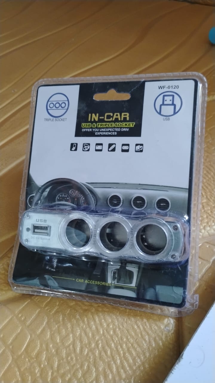 ALVENZA 12V Car Lighter Socket Splitter with USB Charger – PowerXpert