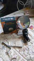 ALVENZA Bar End Bike Mirror – Universal Fit, 360° Rotatable | RaceVault