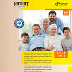 Adult Taped Diaper – Leakproof, antibacterial, 10-hour protection