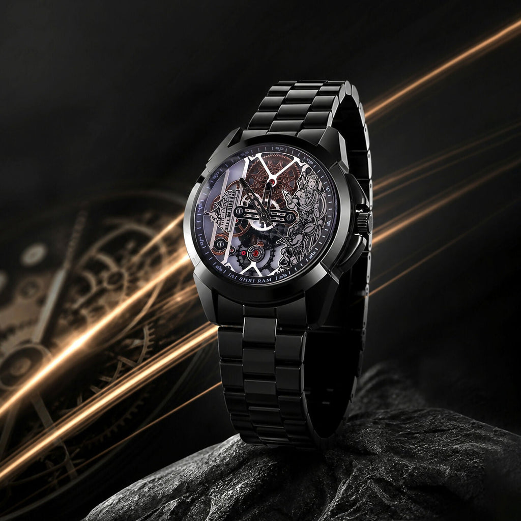 Jai Shri Ram Analog Watch – Stylish Devotional Timepiece