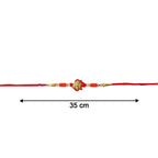 ALVENZA Mini Lord Ganesha Rakhi – Traditional Designer Gift for Brother