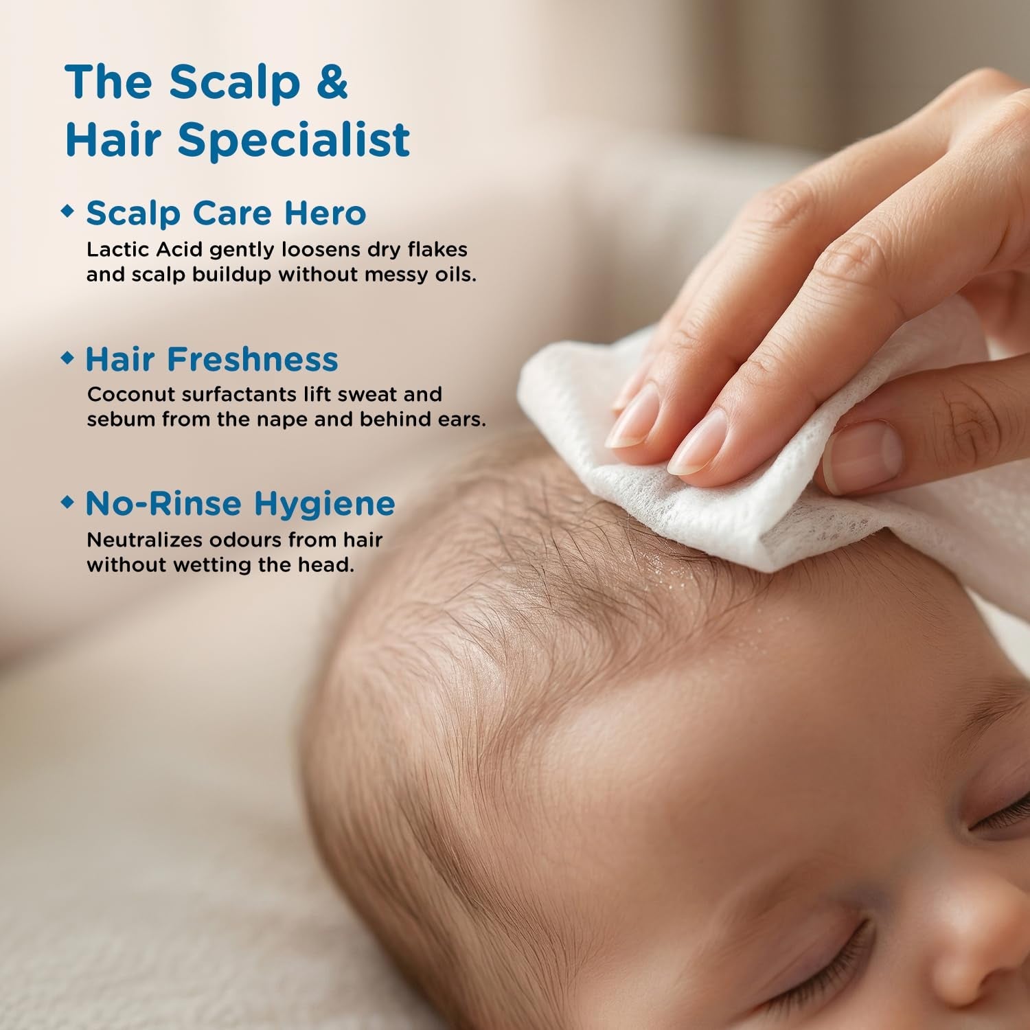 Travel Fresh Baby Wet Wipes Gentle & Portable for Sensitive Skin - Detail View 8