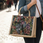 Multipurpose Floral Print Carry Hand Bag – Spacious, Eco-Friendly Design