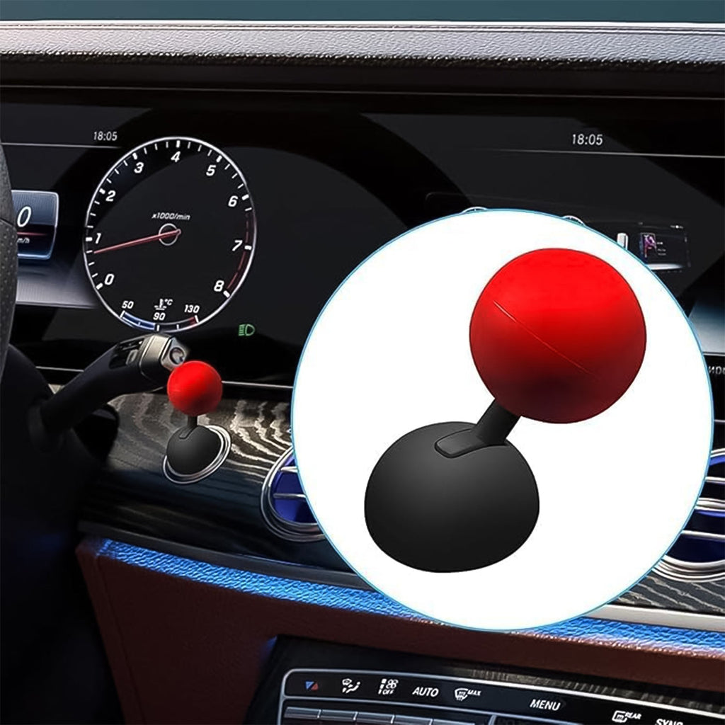 Ball Design Car Push Start Button Cover Durable Metal Alloy - Detail View 5