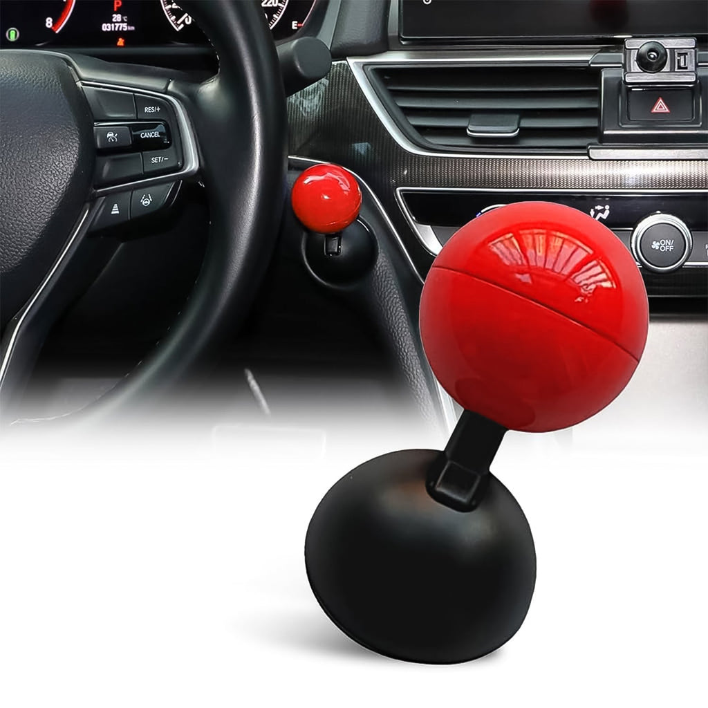 Ball Design Car Push Start Button Cover Durable Metal Alloy