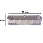 Bathroom Wall Shelf Space-Saving with Hooks & Modern Design - Detail View 6