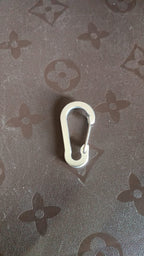 ALVENZA Small Snap Hook Clasps Loop Belt – Durable Steel Keychain Clip