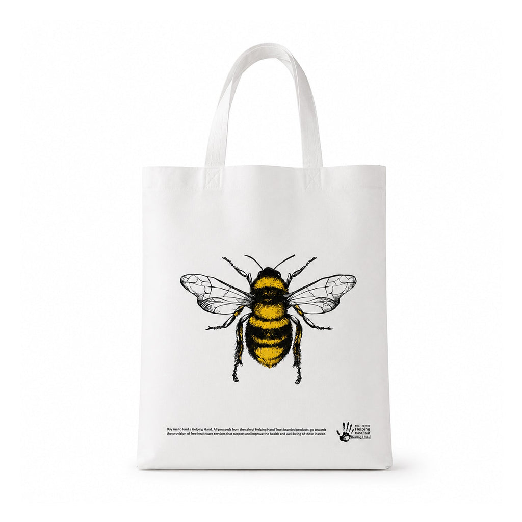 Multipurpose Bee Print Carry Hand Bag Eco-Friendly & Spacious - Detail View 5