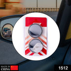 Blind Spot Mirror Wide Angle Adjustable Convex (2 Pcs) - Side View