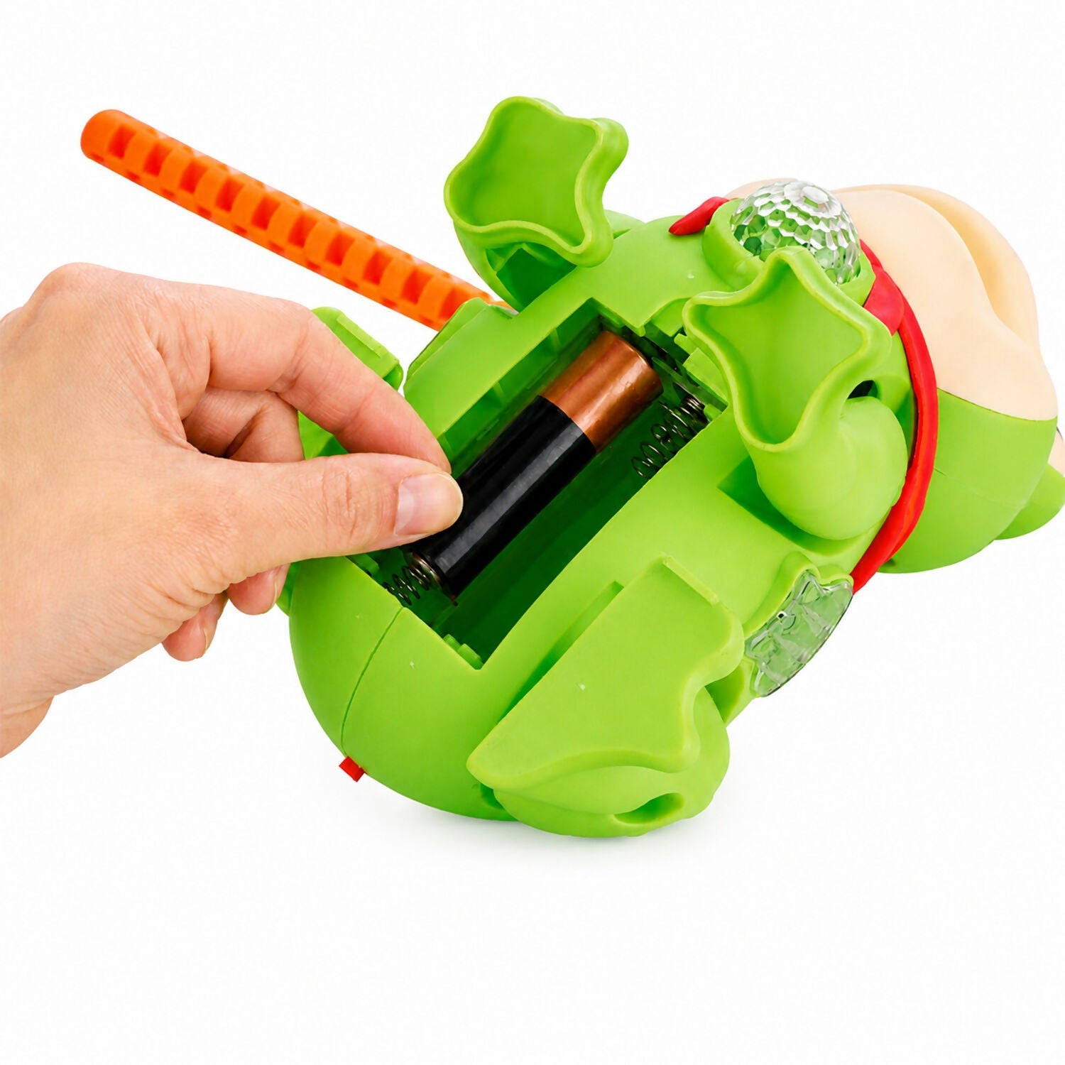 ALVENZA Pull-Along Frog Toy – Bright Lights & Engaging Music for Toddlers
