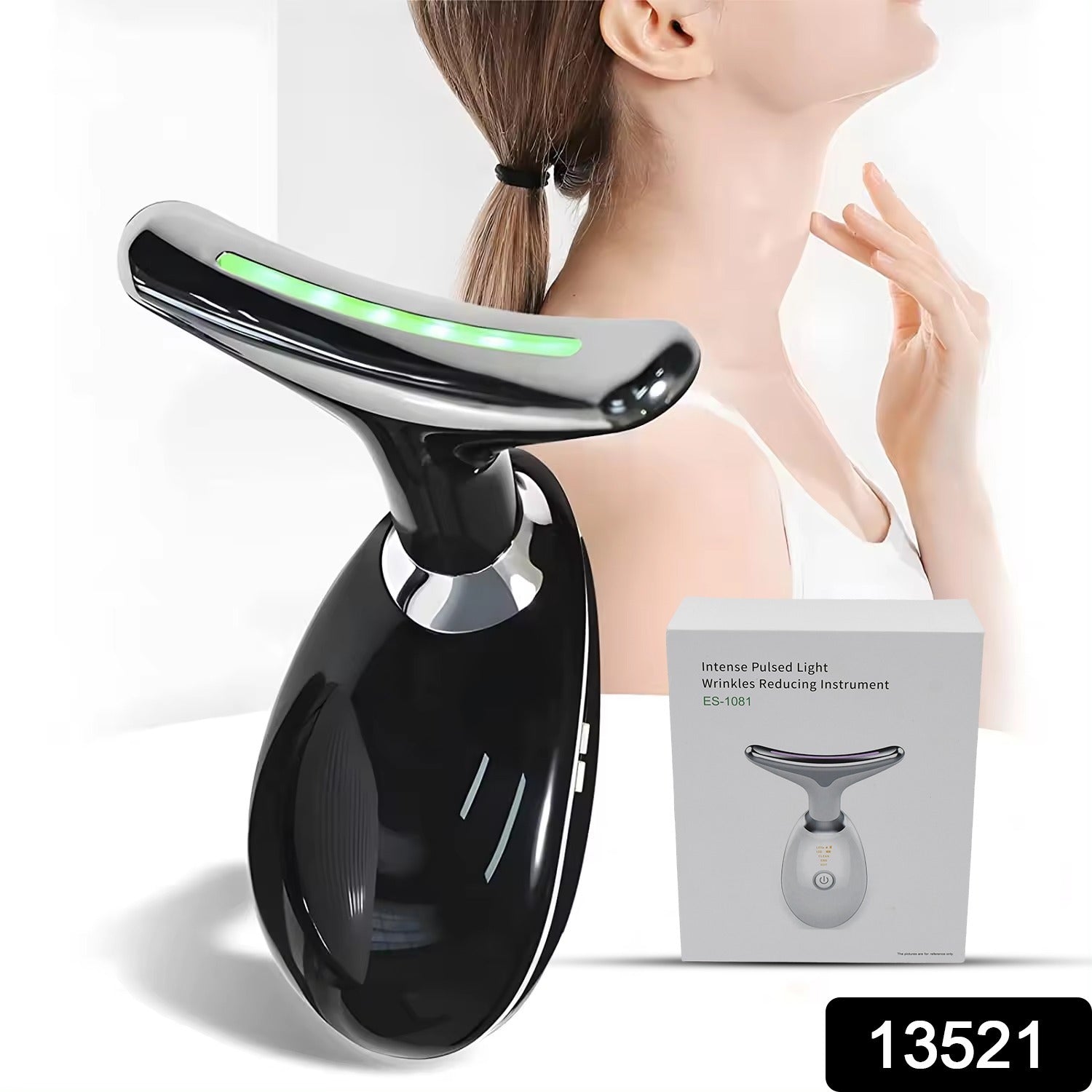 Neck Face Massager Firming & Wrinkle Removal | ToolMate Pro - Side View