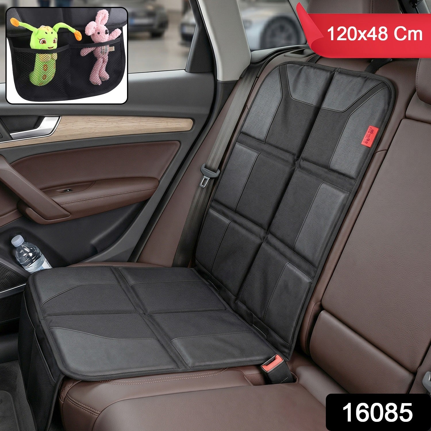 ALVENZA Car Seat Protector Mat – Waterproof Anti-Slip Universal Auto Cushion