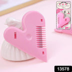 Heart Shape Hair Cutting Scissors Safe, Precise & Stylish for All - Side View