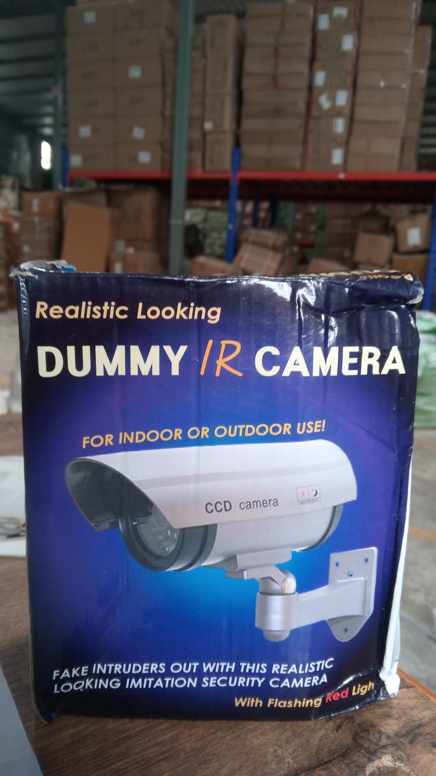 ALVENZA Dummy Security Camera – Outdoor Fake CCTV with LED | AutoSafeo