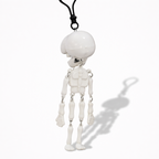 ALVENZA Mini Skeleton Keychain – Playful & Durable Accessory for Keys