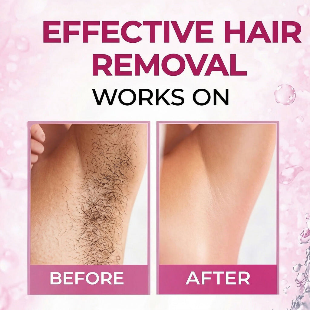 Hair Removal Spray – Painless & Quick with Aloe Vera Formula