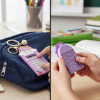 ALVENZA Kuromi Calculator Keychain – Compact Pocket-Sized Digital Calculator