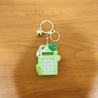 ALVENZA Frog Calculator Keychain – Portable Mini Digital Calculator with Bell