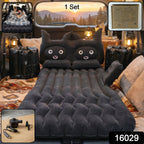 Car Air Mattress Set Comfortable Travel Bed with Easy Inflation, Car Sofa - Side View