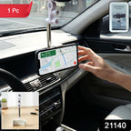Car Phone Holder Adjustable 360 Rotating Rearview Mirror Mount - Side View
