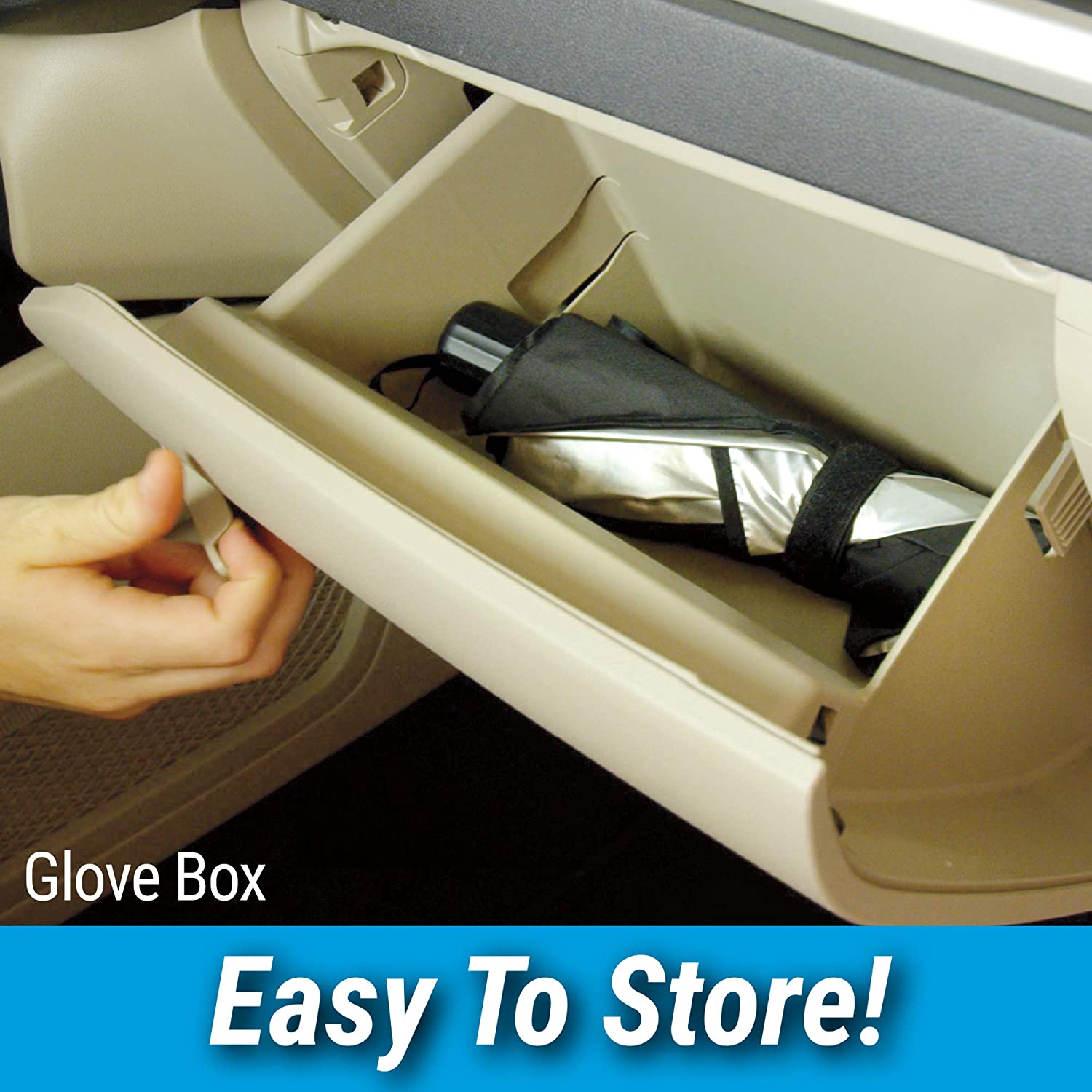 Car Windshield Sunshade Foldable Heat Protection - Detail View 11