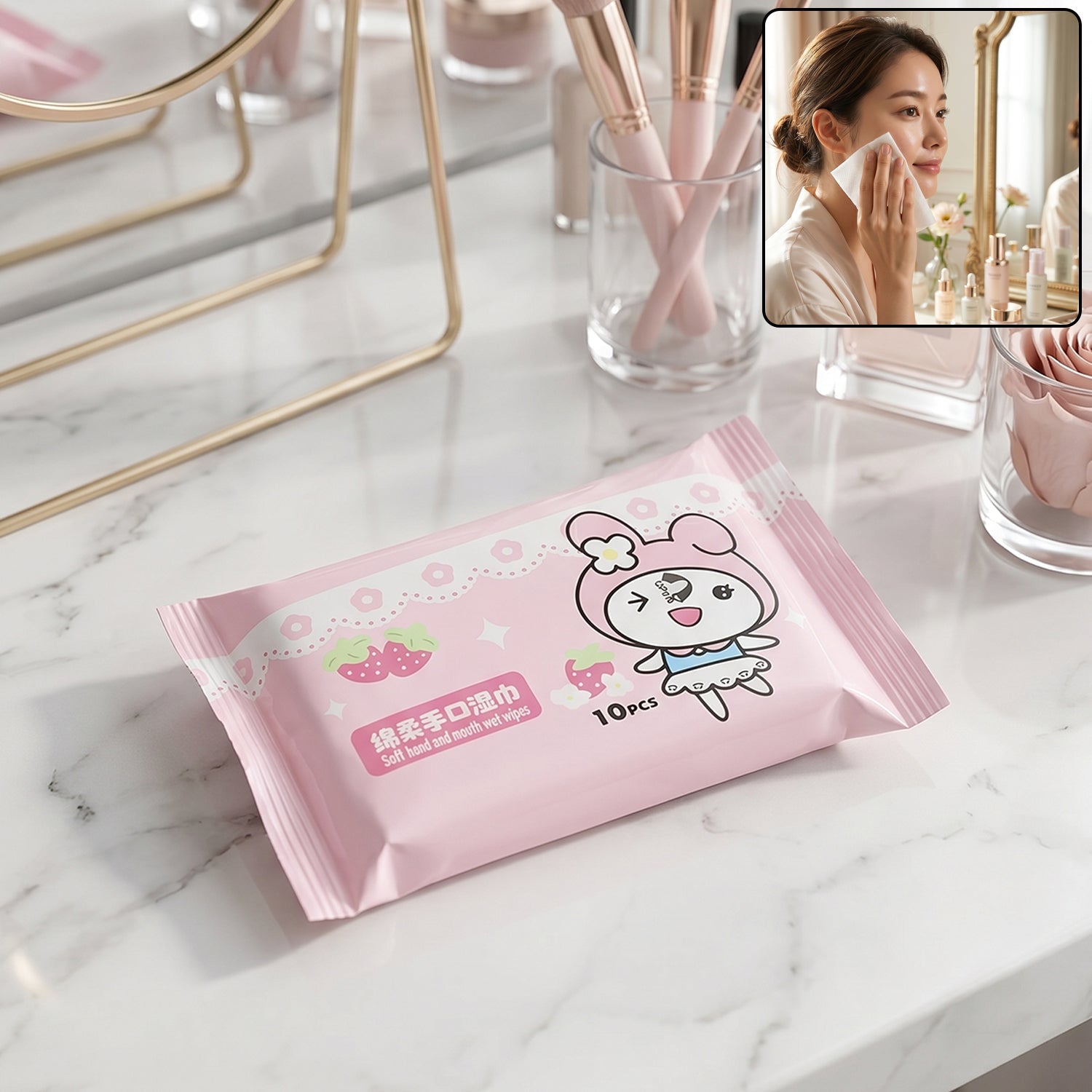 Wet Wipes for Kids Gentle & Portable Cleaning Solution