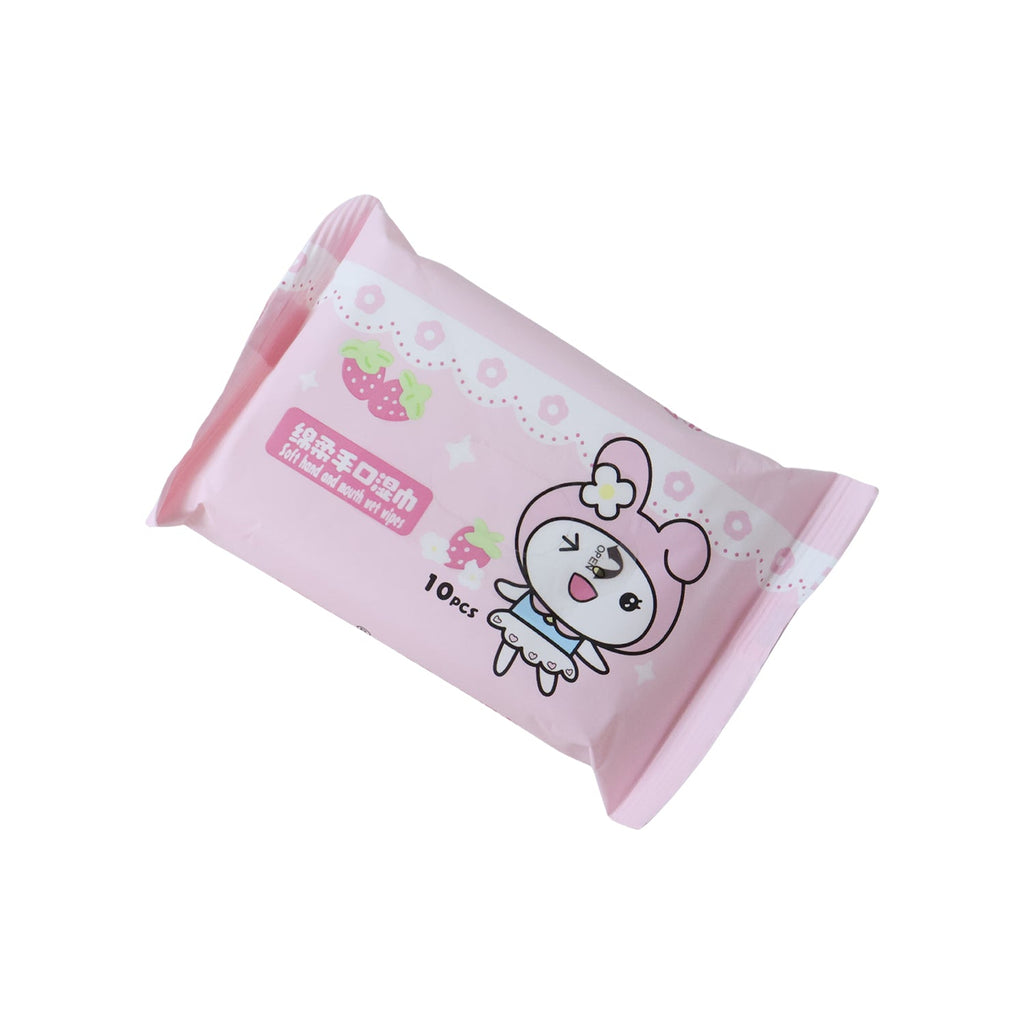 Wet Wipes for Kids Gentle & Portable Cleaning Solution - Back View