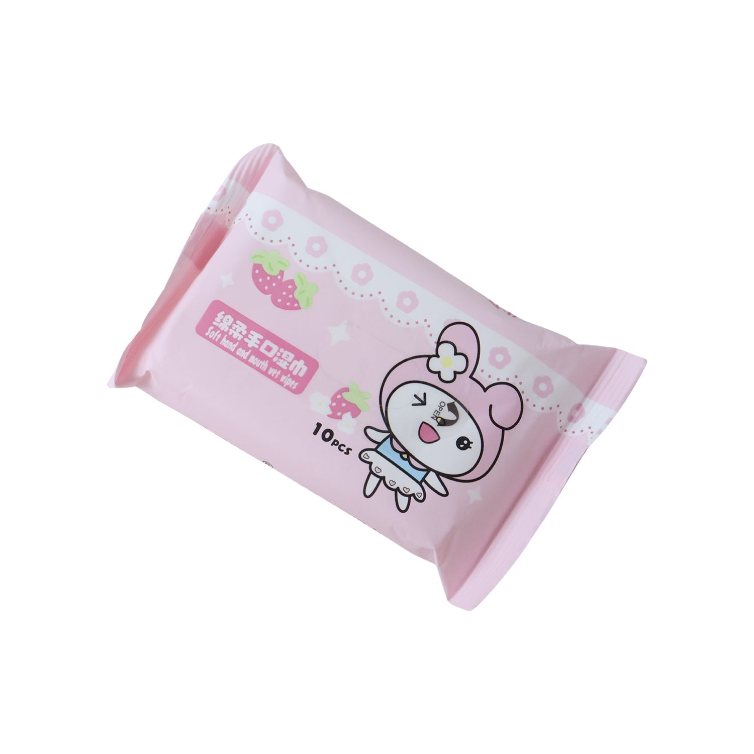 Wet Wipes for Kids Gentle & Portable Cleaning Solution - Back View