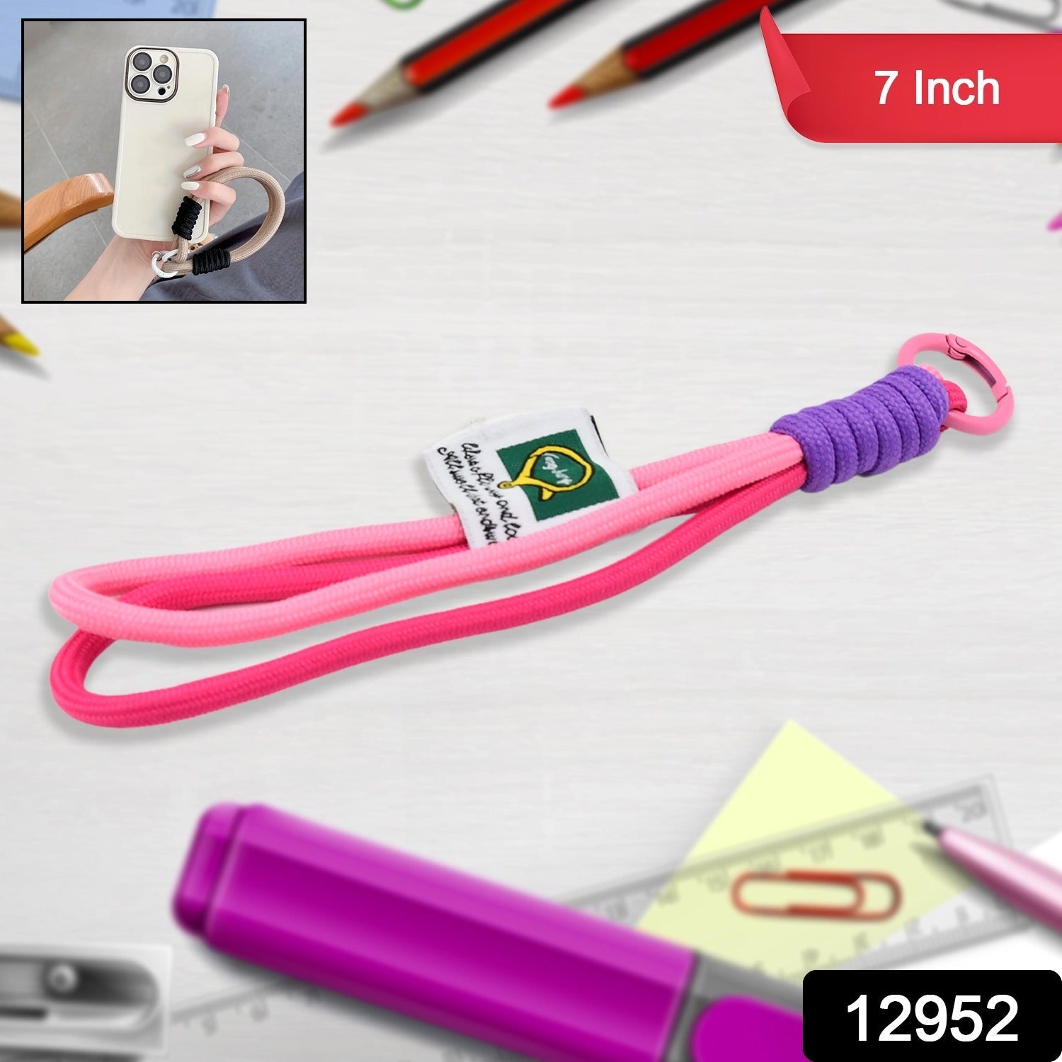ALVENZA Phone Wrist Strap – Multi-Colour Lanyard for Mobile | XcelCraft