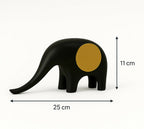ALVENZA Modern Elephant Showpiece – Elegant Home Decor Accent