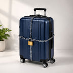 Heavy Duty Steel Luggage Lock Chain 67 Inch Anti-Theft Travel Security - Detail View 8